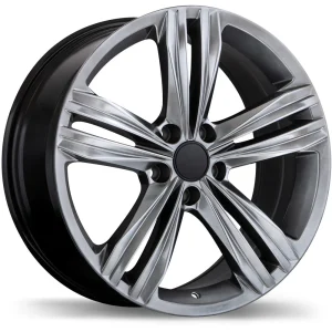Replika – R205 – Gunmetal – 16″x7″ 45mm – All weather Wheels – R205-1670-44HD+45R571